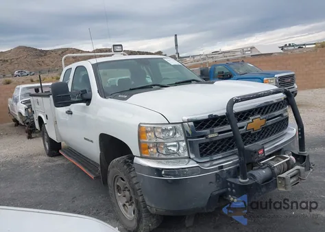 2013 Chevrolet Silverado 2500Hd Work Truck from USA, damaged, VIN 1GB2KVEG0DZ342382